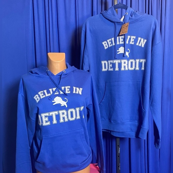 DETOIT LIONS Unisex Hoodie, NWT - Picture 1 of 1